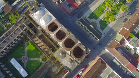 Beautiful-aerial-shot-over-the-colonial-Central-American-city-of-Antigua-Guatemala-16