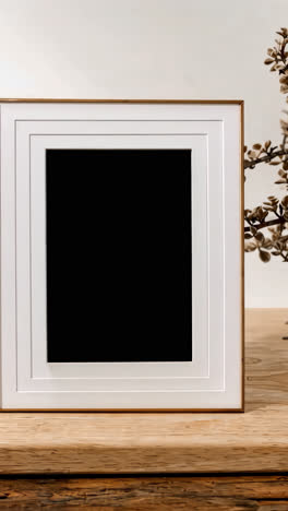 gold picture frame live mockup, animated overlay, transparent 4k video, alpha channel, prores 4444