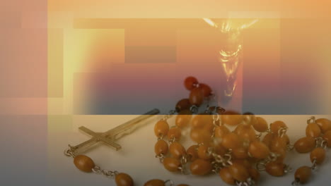 el rosario cayendo