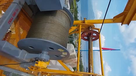 Crane-hoist-steel-wire-cable-or-steel-rope-in-Rope-Sling-Drum-for-heavy-pulley