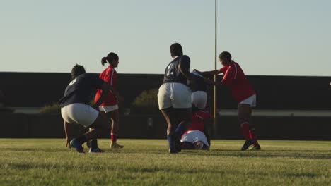 Young-adult-female-rugby-match