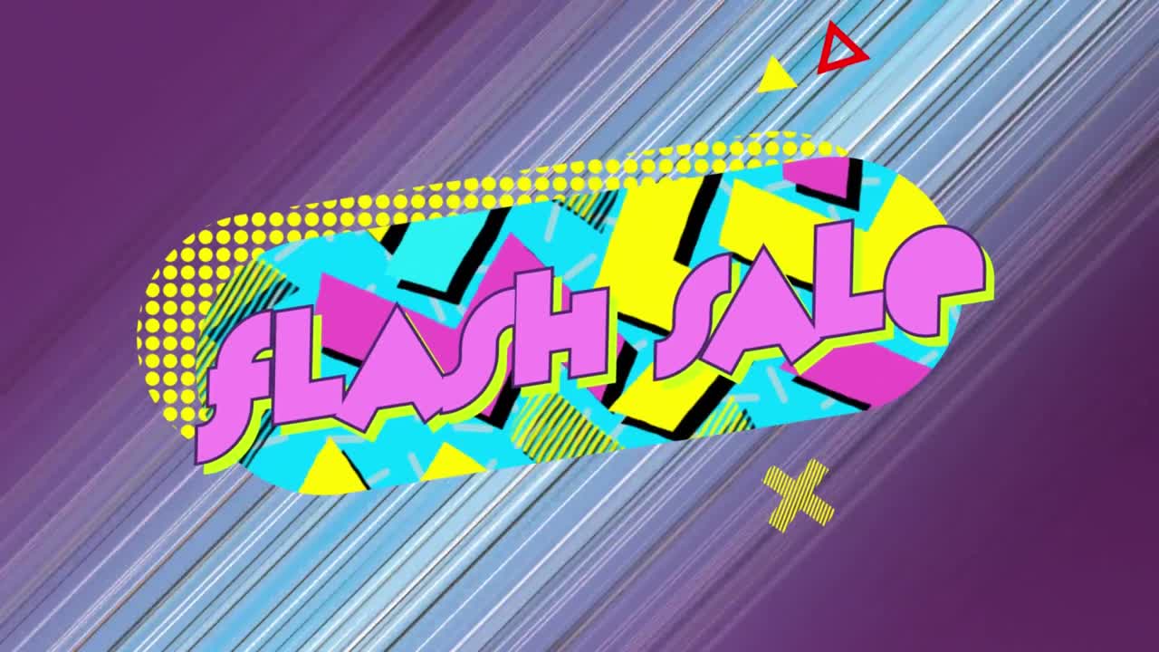 파란색  ⁇  모양의 플래시 판매 그래픽 배경에 빠른 대각선 움직임