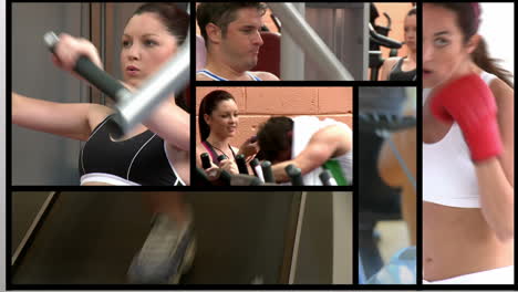 clips cortos sobre la gente en el gimnasio