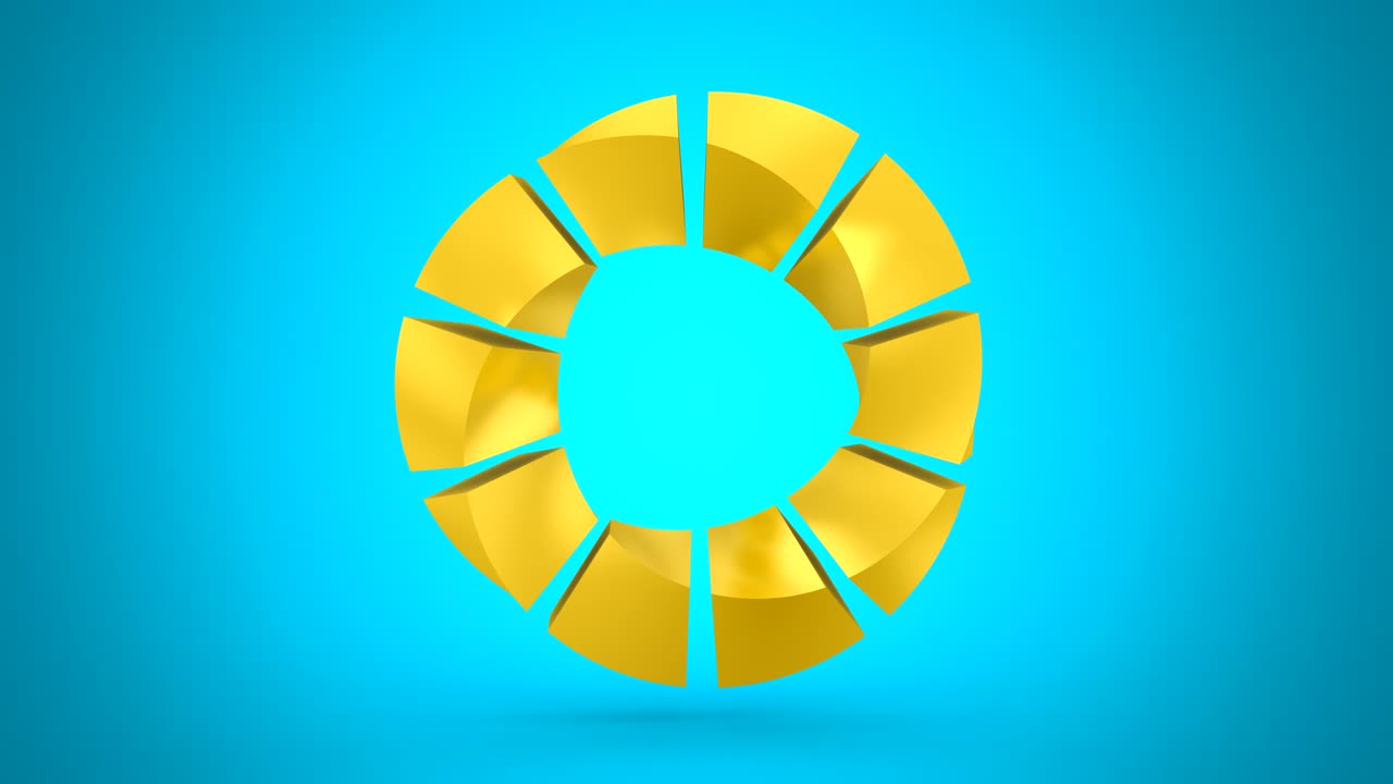 forma geométrica giratoria