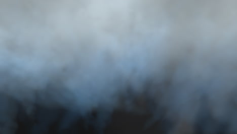 Motion dark clouds in blue storm sky