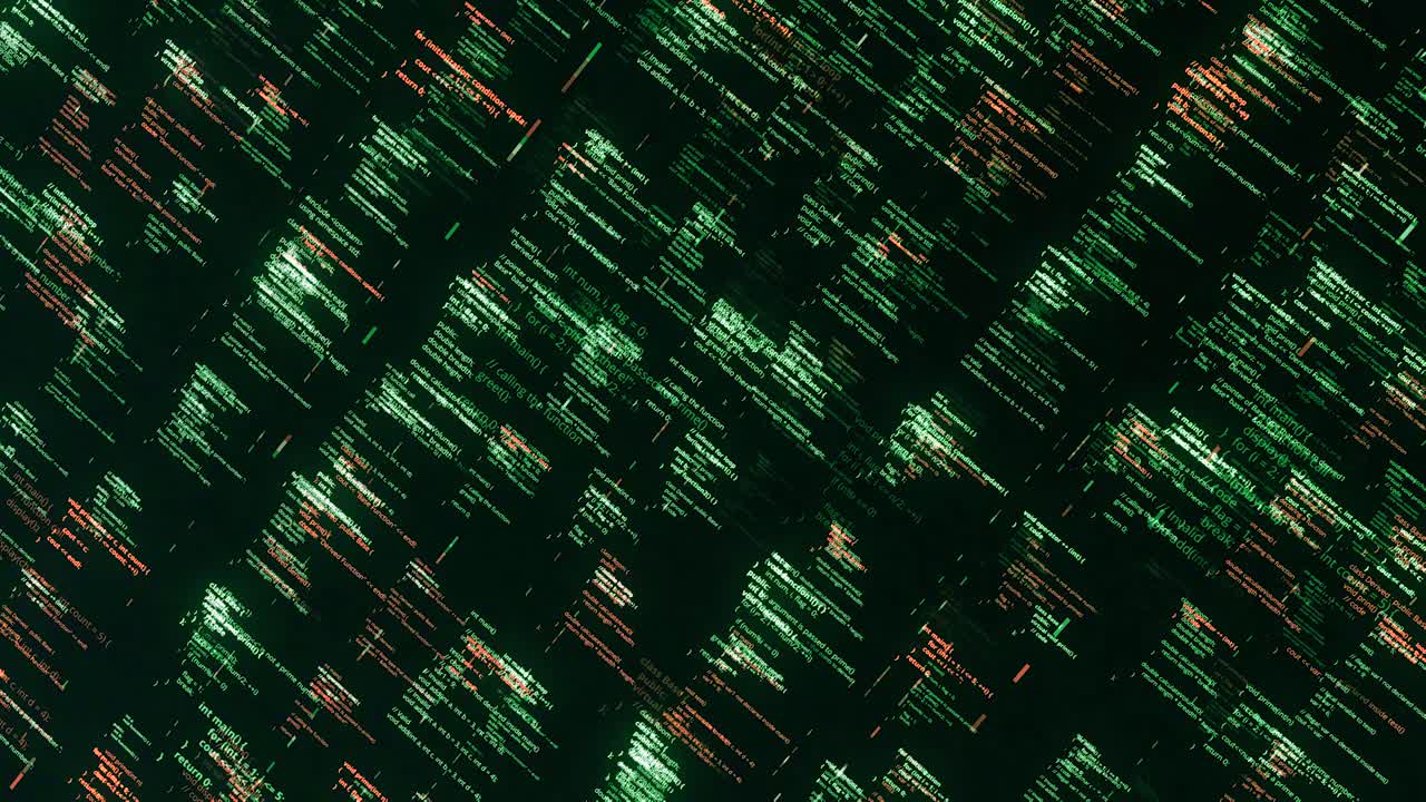 fondo de código de computadora abstracto