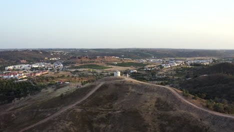 aerial-footage-of-Moinho-de-vento-from-Silves