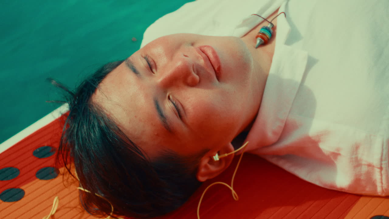 Relaxing by the Water