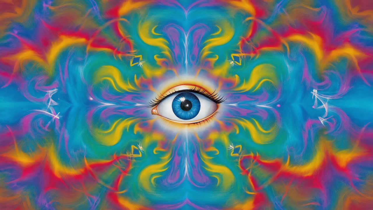 arte de los ojos abstracto