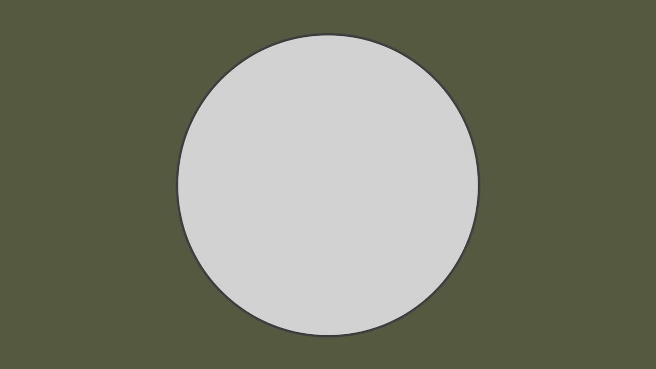 올리브 녹색 배경 에 있는 원