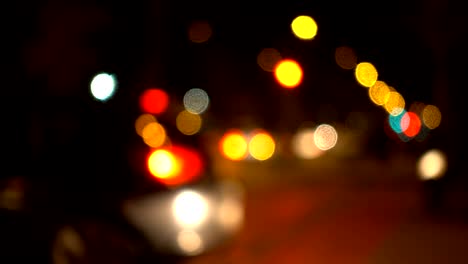 luces bokeh de colores