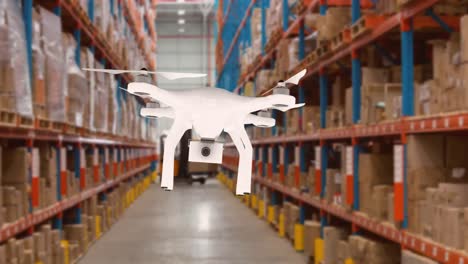 Drone-flying-in-a-warehouse