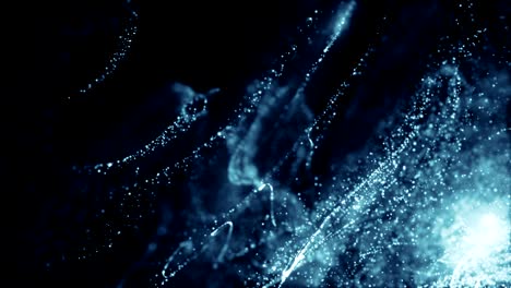 partículas de polvo abstracto luz bokeh títulos de movimiento bucle de fondo cinematográfico