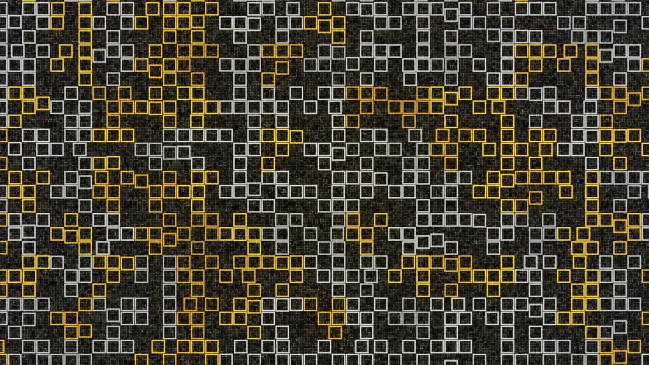 patrón geométrico abstracto de cuadrados