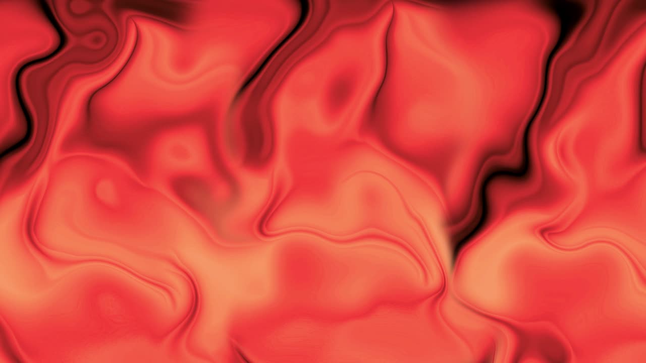 Orange color abstract modern liquid wave background. Liquid wavy motion background.