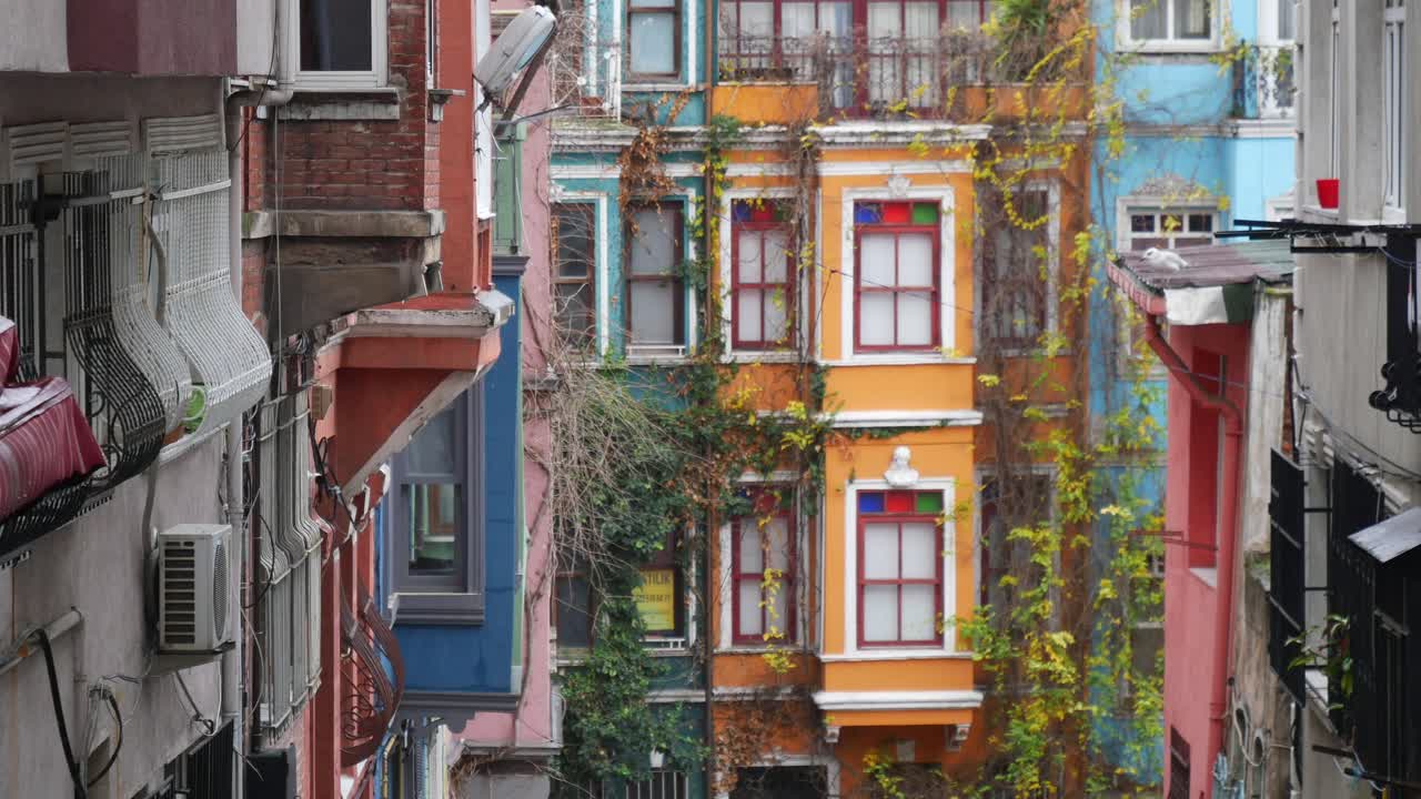 ruas coloridas de istanbul