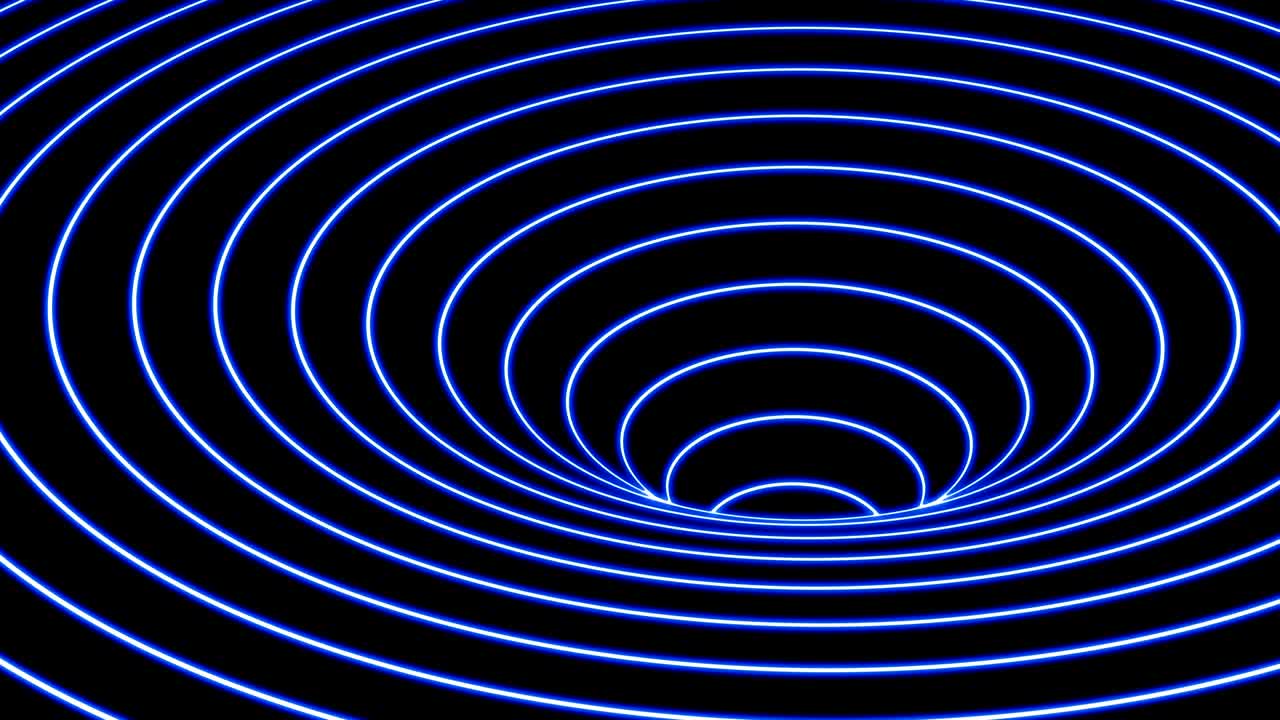 블랙홀, 4k 해상도, 루핑