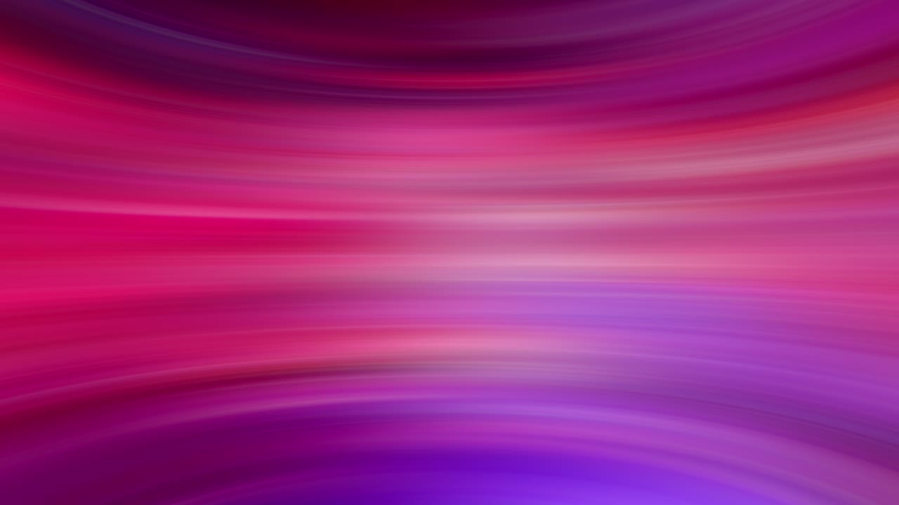 fondo de gradiente de arco iris de bucle sin costuras. 3d renderizar filas de coloridas rayas púrpuras rosas y azules ondulantes. colorida suavemente oscilación de onda de gradiente animación. patrón de movimiento geométrico futurista.