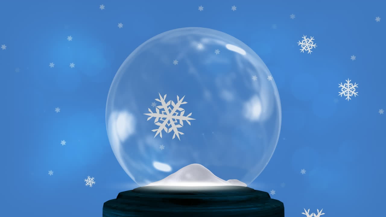 겨울 풍경의 애니메이션