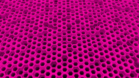 pink futuristic abstract seamless hexagon background