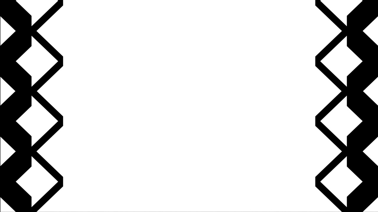 Abstract Geometric Black and White Transition Animation
