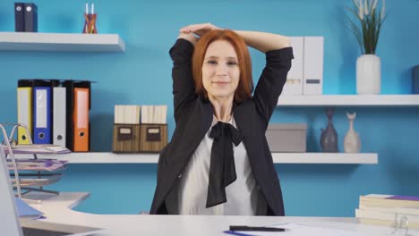 exercises that can be done in the office. stretching and arm exercises.