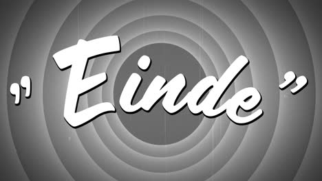 einde sign and circle patterns