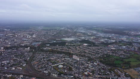 High-aerial-view-le-Mans-France-famous-24-Hours-of-Le-Mans-endurance-sports-car