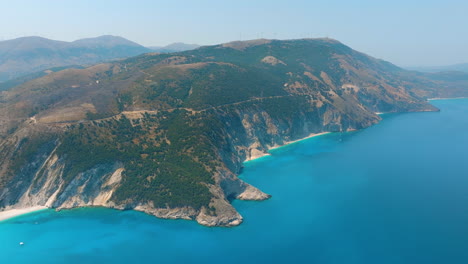 coastal view of a greek bay