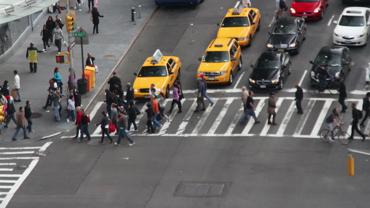 바쁜 뉴욕 교차로 1