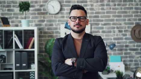 businessman in office portrait