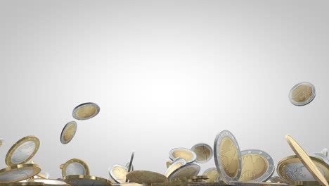 el dinero cae.