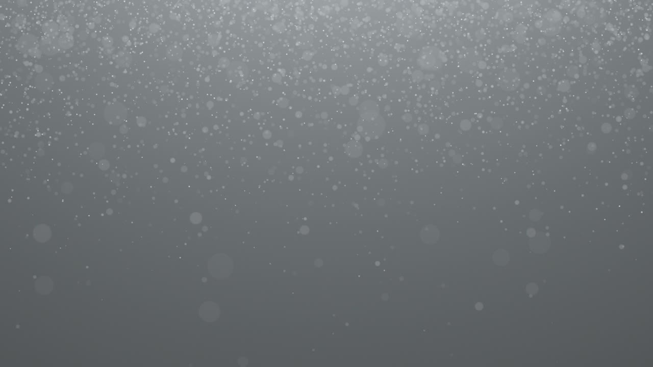 Beautifully white glittering particles, 4k seamless loop