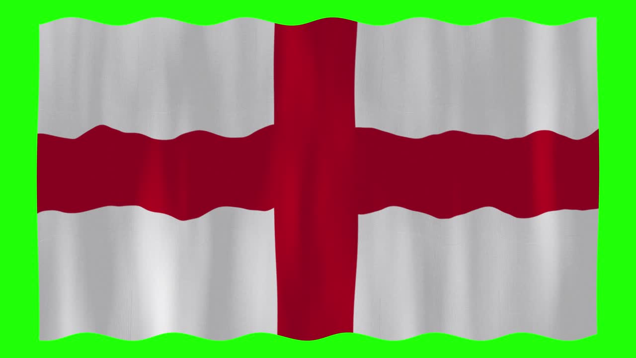 영국 국기를 흔드는 크로마 스크린 배경 및 질감을 위한 스톡 푸티지 영국 국기를 흔드는 스톡 비디오
