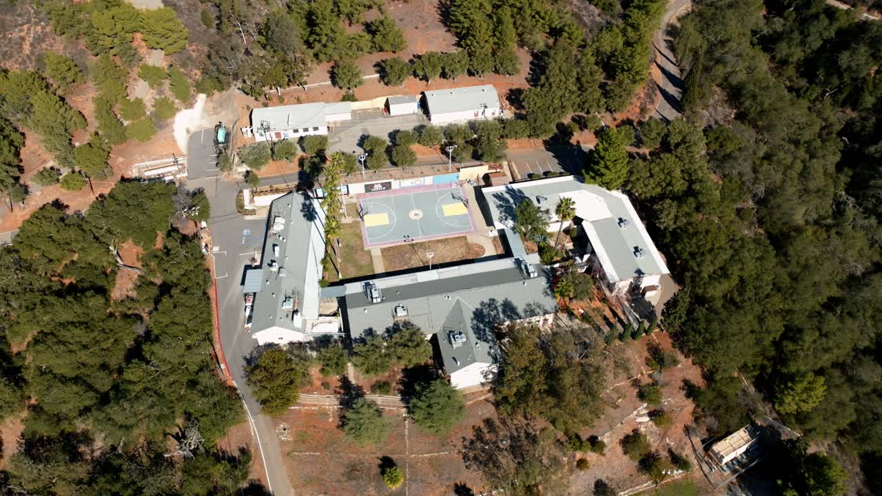 Overhead view of the Joplin Youth Center that closed in Orange County Trabuco Canyon California