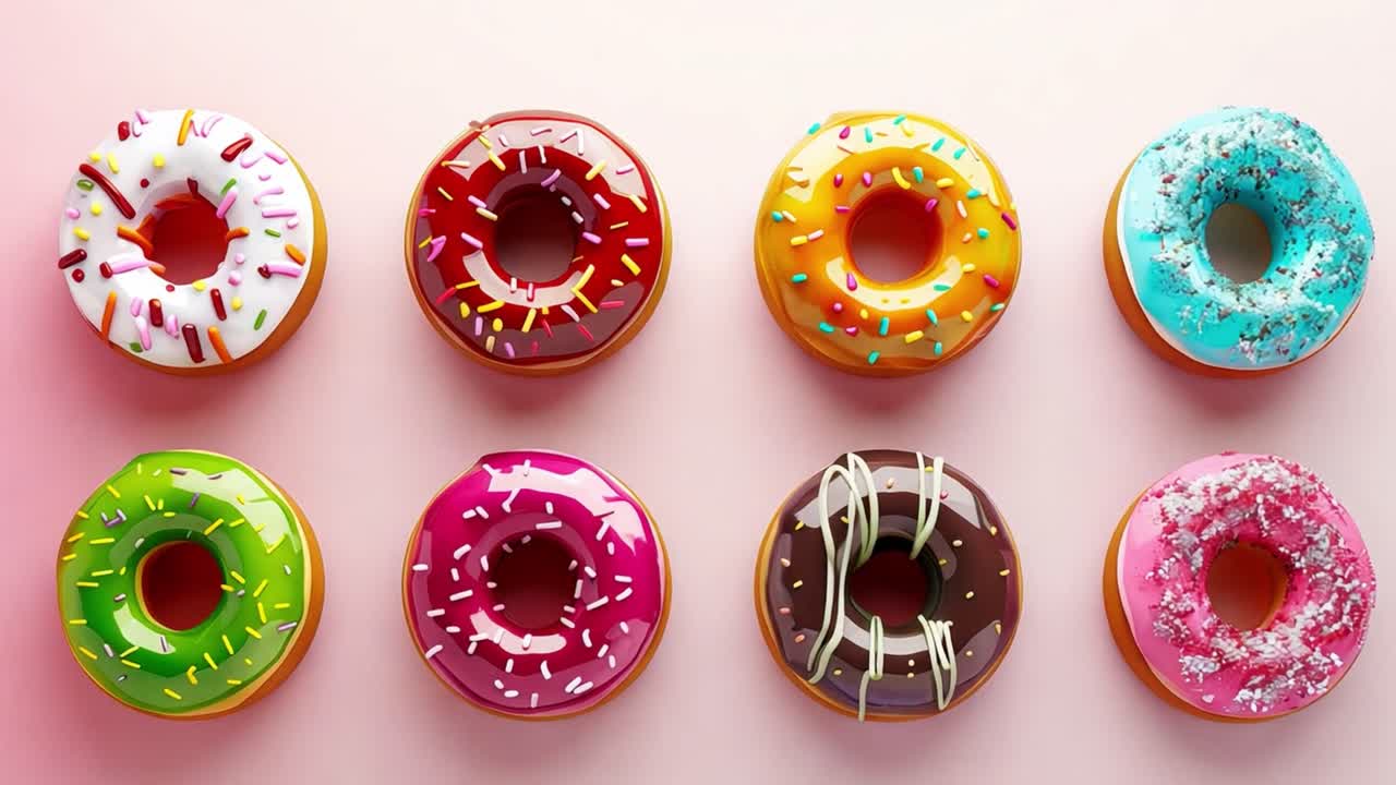 Colorful Donuts