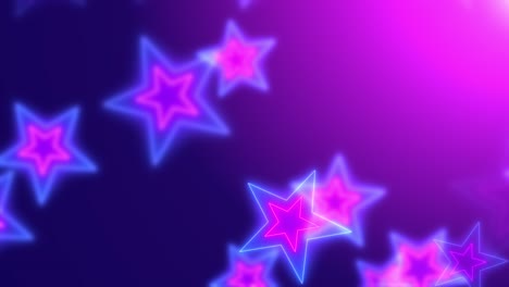 twinkle glitter star sparkling background animation confetti snowflakes and bokeh lights