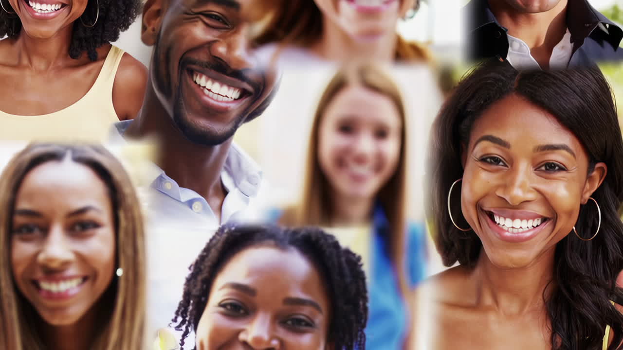 Diverse Group of Happy People