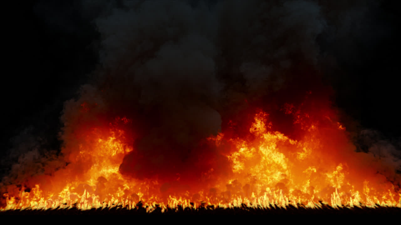 incendios forestales a gran escala