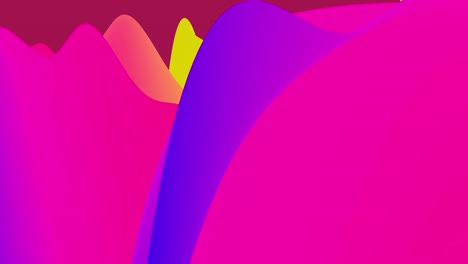 4k bucle sin costuras con gradientes de arco iris fluido abstracto, superficie ondulada de brillo interno. hermosos gradientes de color como fondo líquido abstracto, animación suave. 3d en estilo moderno plano agradable