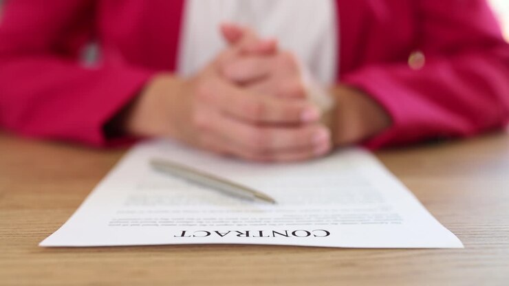 Contract signing