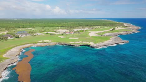 los corales golf course with ocean views, punta cana, dominican republic