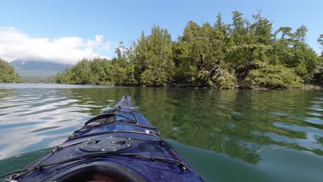 calm waters of jarvis island within the broken group islands