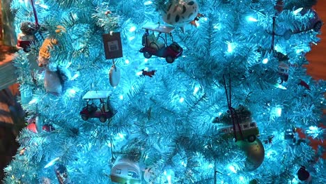 mount dora store with christmas tree with various ornaments