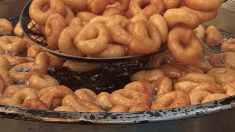 these sweet fried morsels are a traditional street dessert in turkey