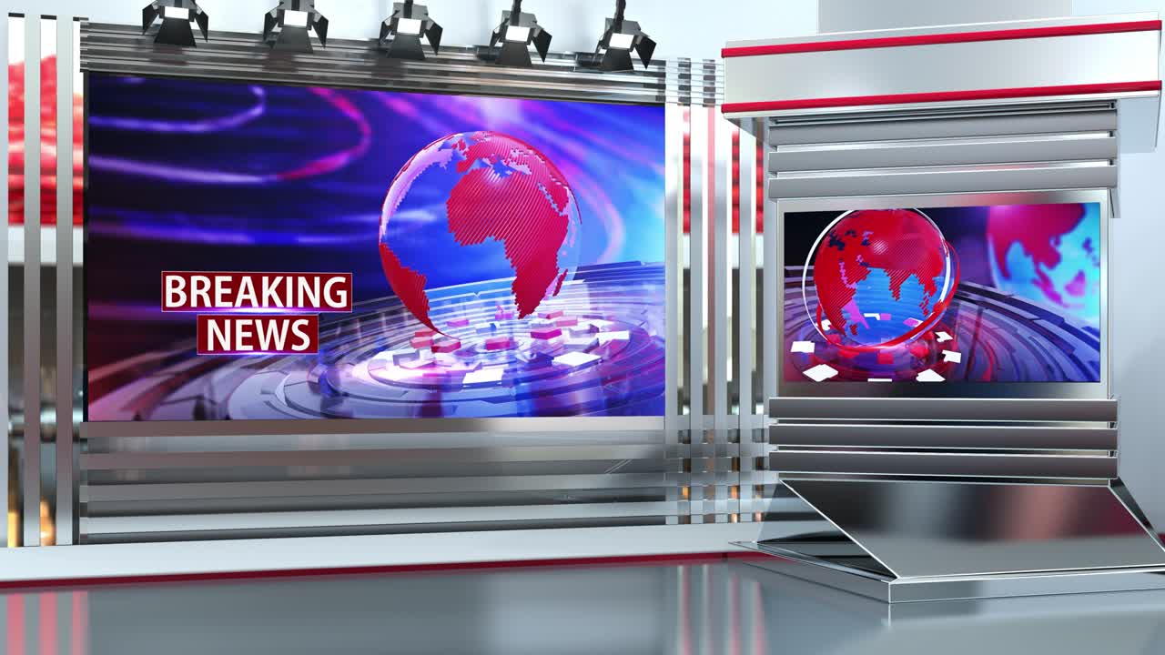 Noticias del estudio de televisión virtual 3D