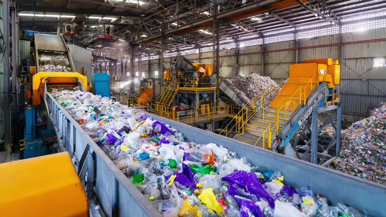 Inside a Recycling Facility: Examining the Process of Plastic Waste Management and Sorting Operations to Promote Sustainable Practices and Environmental Responsibility in Waste Disposal and Recycling Strategies