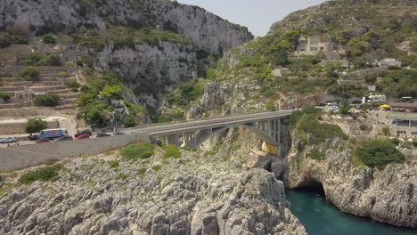 ciolo-brücke in apulien, italien