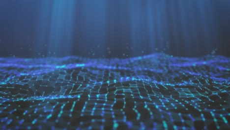 abstract grid animation