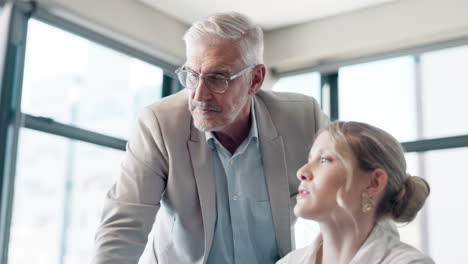 business professionals collaborating in an office setting